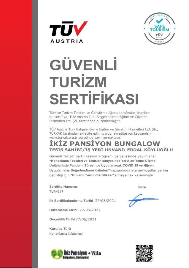 Ikiz Villas Çıralı Exterior foto